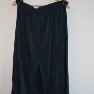 H&M Skirts - Just Below the Knee Blue Knit Skirt H&M Skirts - Just Below the Knee Blue Knit Skirt